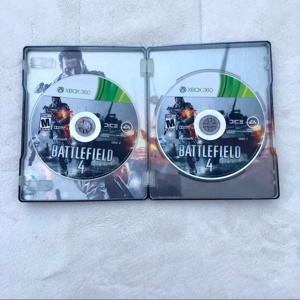 XBOX Battlefield Games 3 & 4